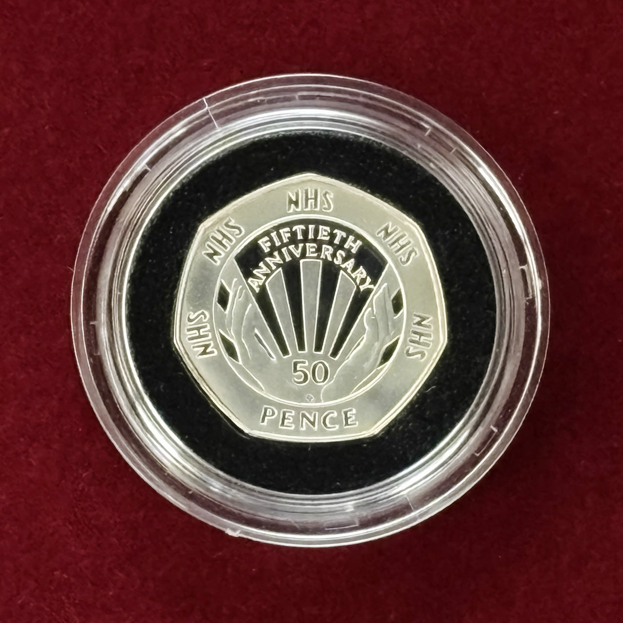 英国造幣局 50ペンス 記念銀貨 イギリス】50ペンス 銀貨 Silver Proof Piefort 1998［B-0000273