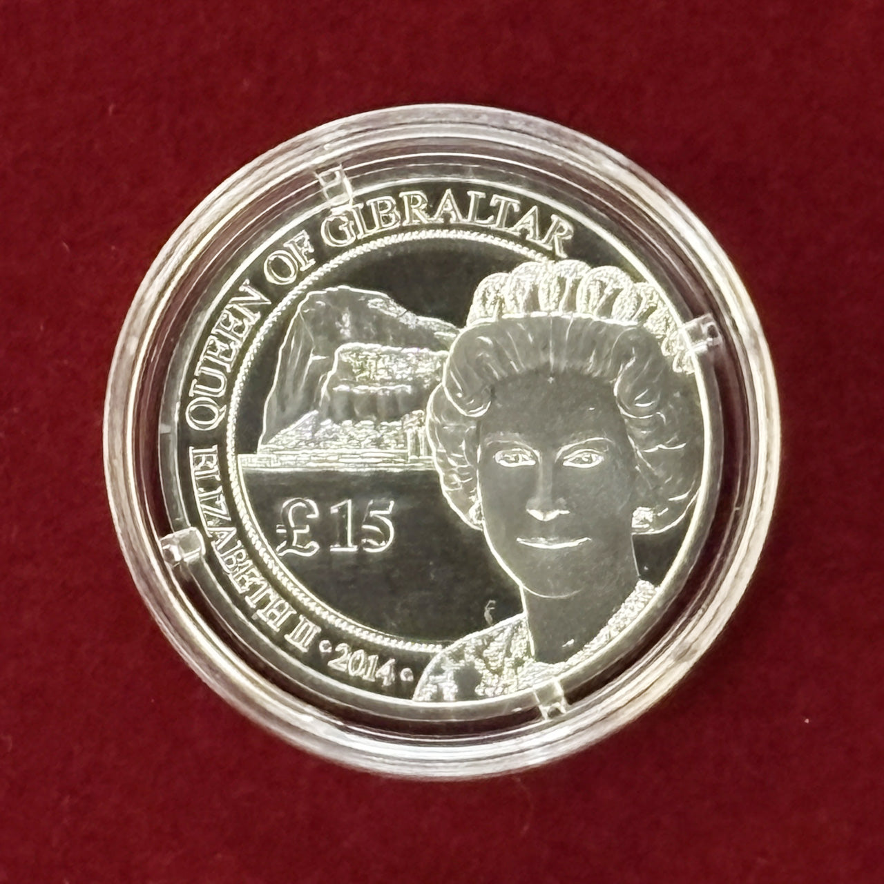 ジブラルタル】15ポンド 銀貨 プルーフ 2014［B-0000276］ – ワールド