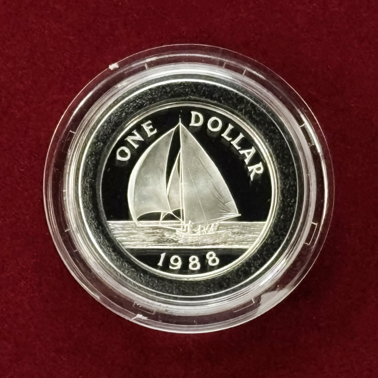バミューダ諸島】1ドル 銀貨 プルーフ 1988［B-0000336］ – ワールド