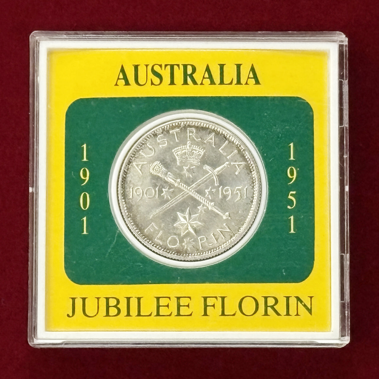 オーストラリア】フローリン 銀貨 1951［B-0000364］ – ワールド