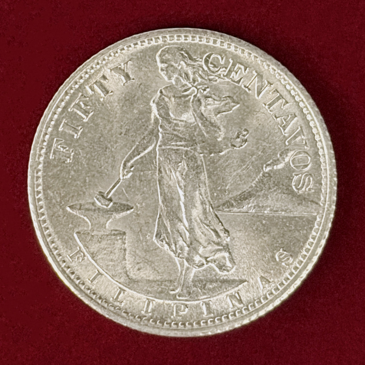 フィリピン】50センタボ 銀貨 1944［B-0000983］ – ワールドコインズ