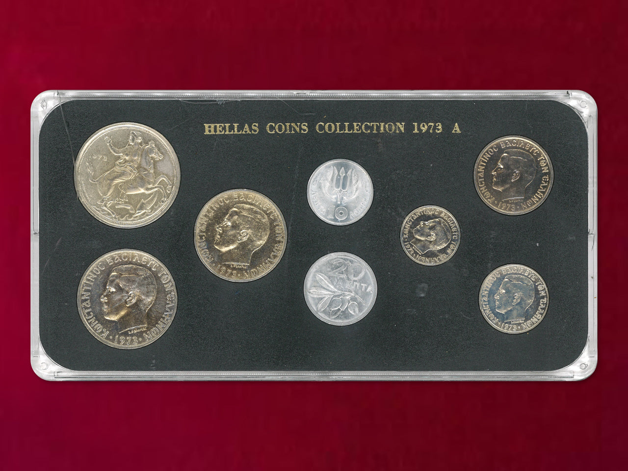 ギリシャ】コインセット 8枚組 1973［C-0000255］ – ワールドコインズ・ジャパン