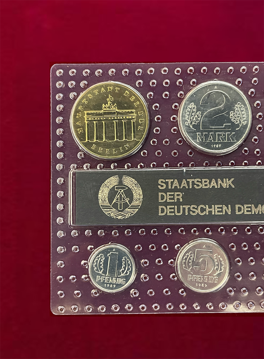 [East Germany] Mint set of 8 pieces 1989 [C-0000006]