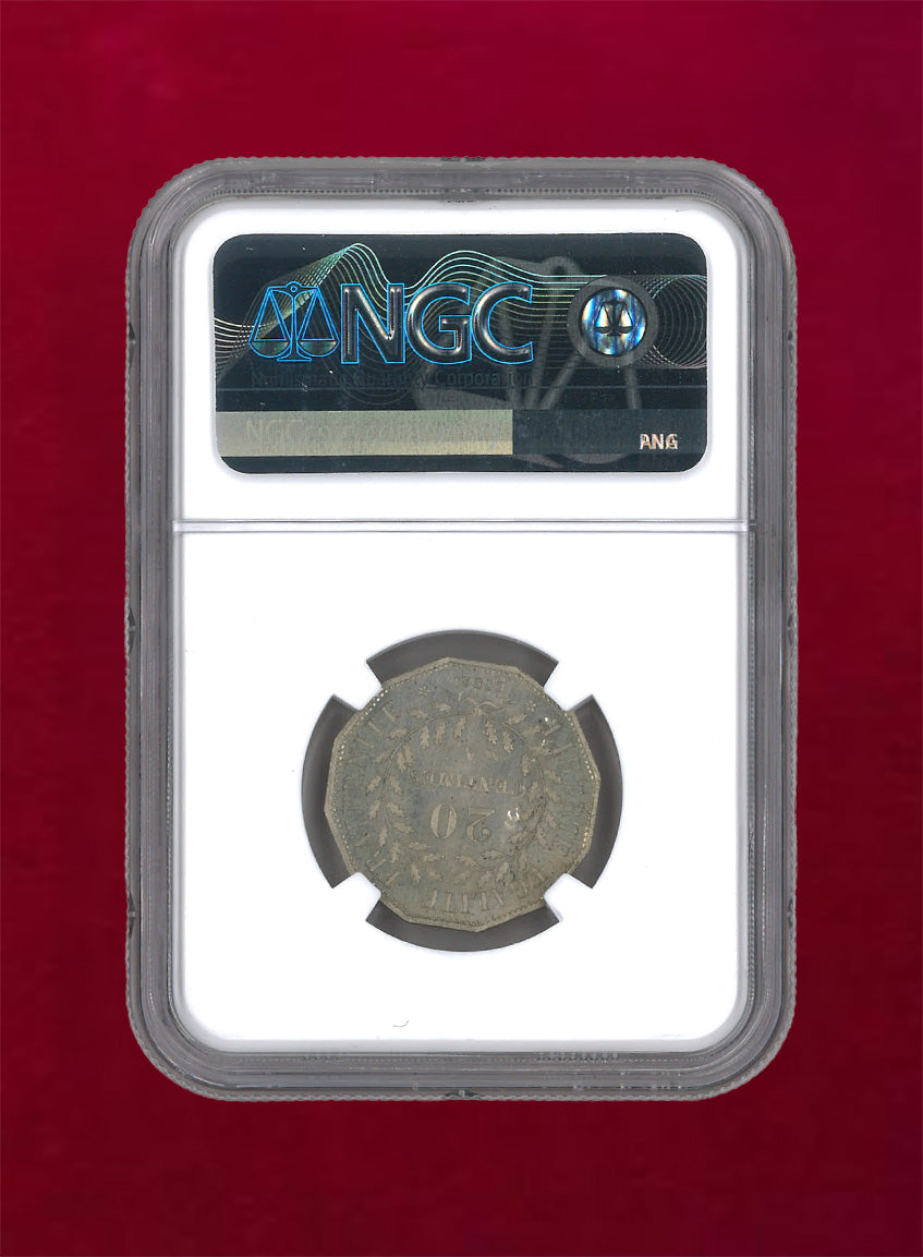 [France] 20 centimes 1881 ESSAI FRANCE NGC MS65 [B-0000010]