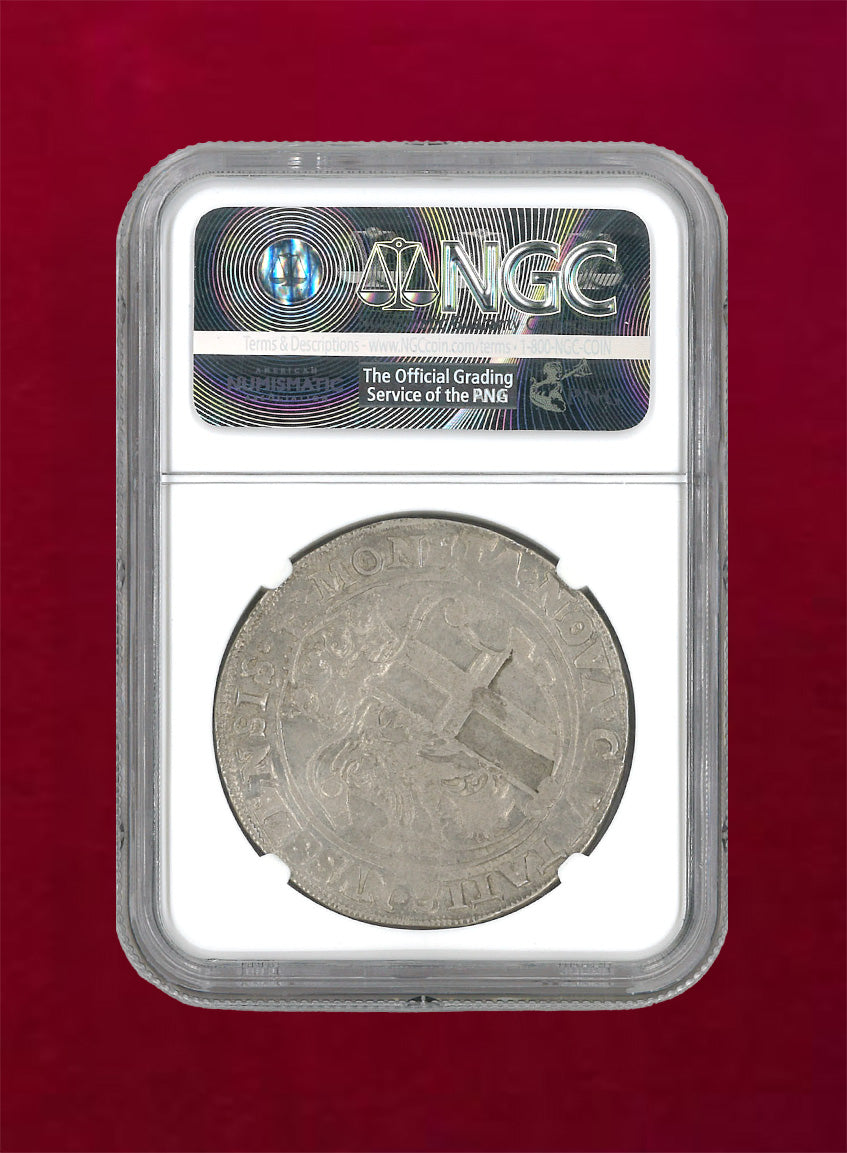 ドイツ・ノイス】ターラー 銀貨 1570 NGC XF45［B-0000012