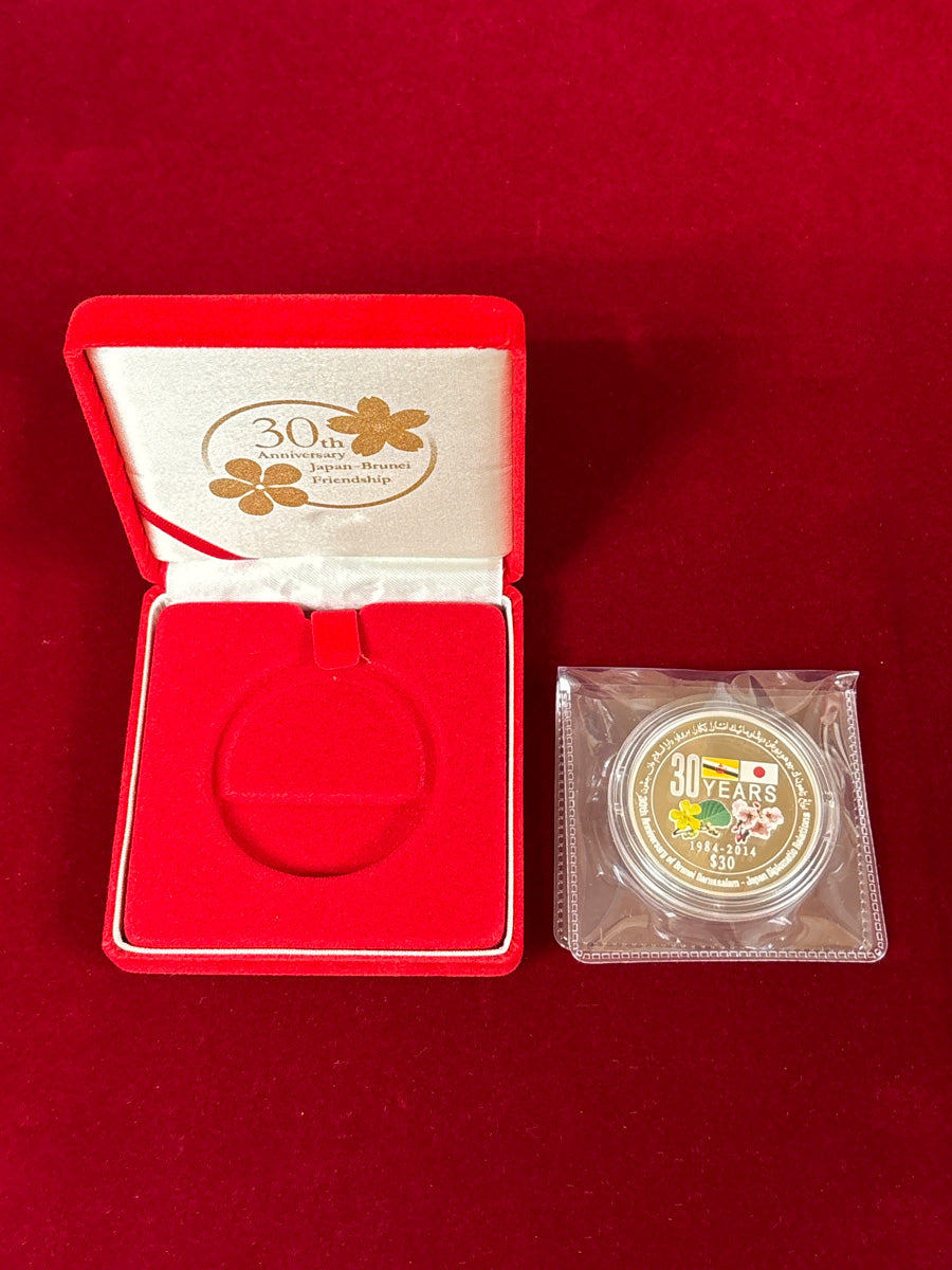 [Brunei] 30 dollars to commemorate 30 years of friendship with Japan 2014 [B-0000021]