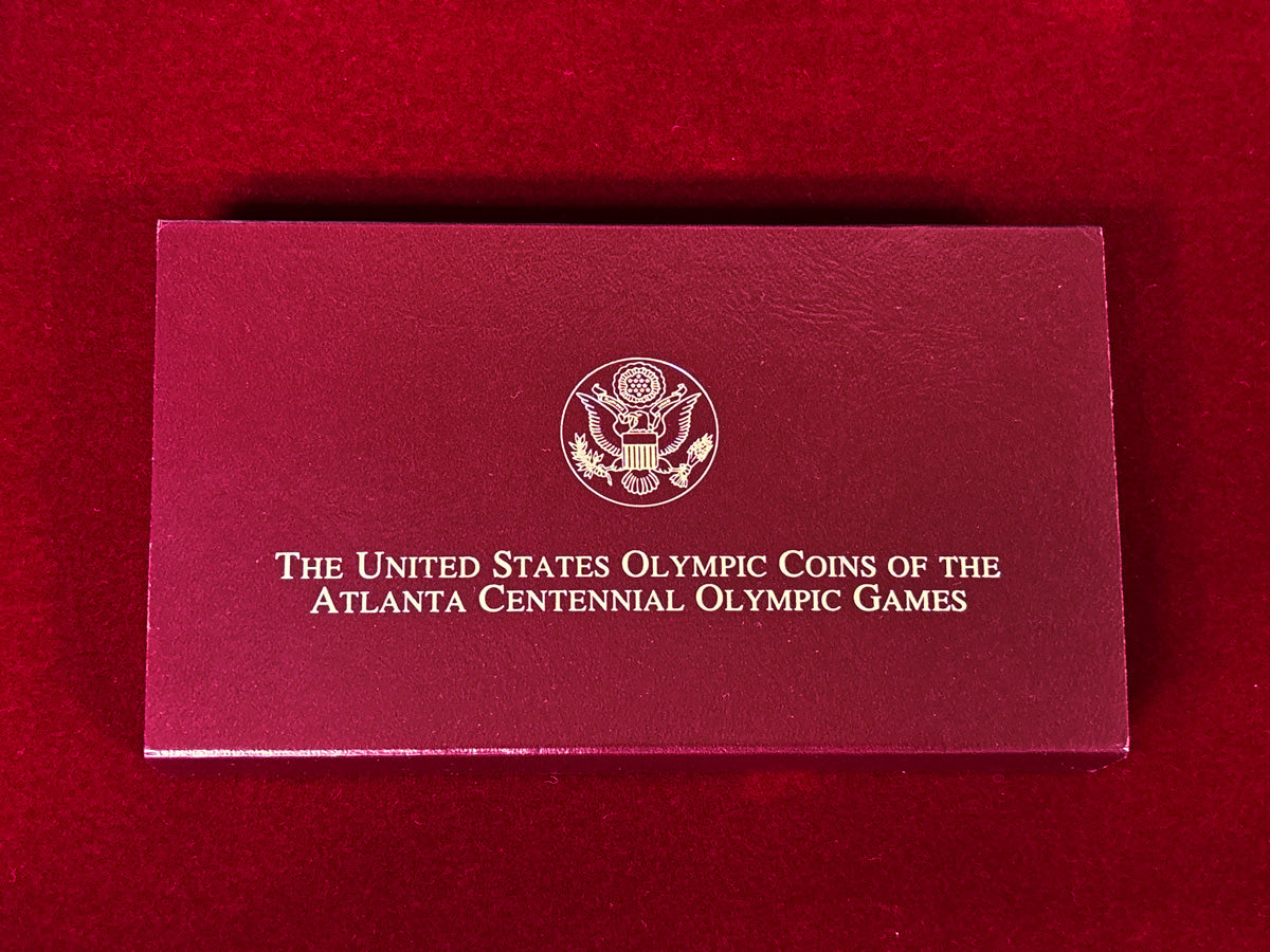 [USA] Atlanta Olympics Commemorative Proof Set of 2 1996 [C-0000040]