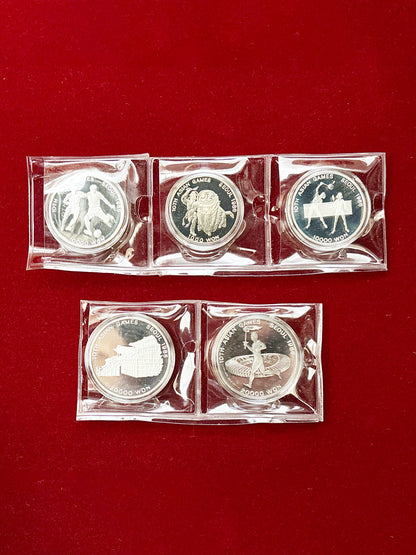 [Korea] Seoul Olympics Commemorative Proof Set of 5 1986 [C-0000022]