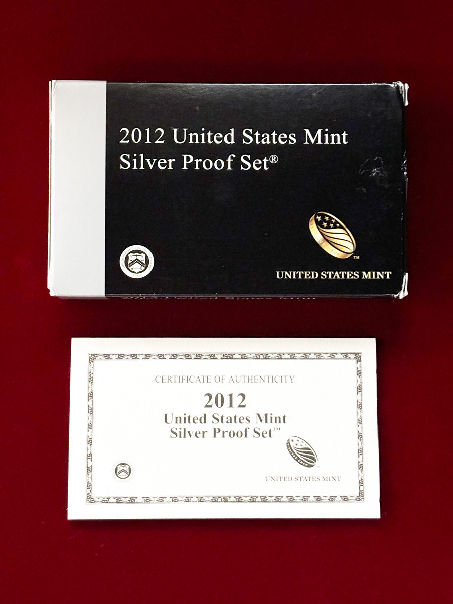 [USA] Silver Proof Set 14 pieces 2012 [C-0000031]