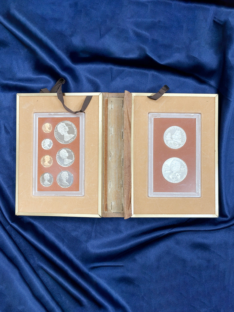 [Cook Islands] Proof Set, 9 pieces, 1974 [C-0000037]