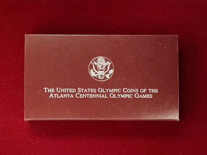 [USA] Atlanta Olympics Commemorative Proof Set of 2 1996 [C-0000021]