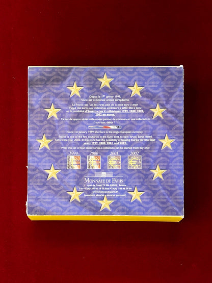 [France] Euromint Set 1999-2002 4-year set [C-0000042]