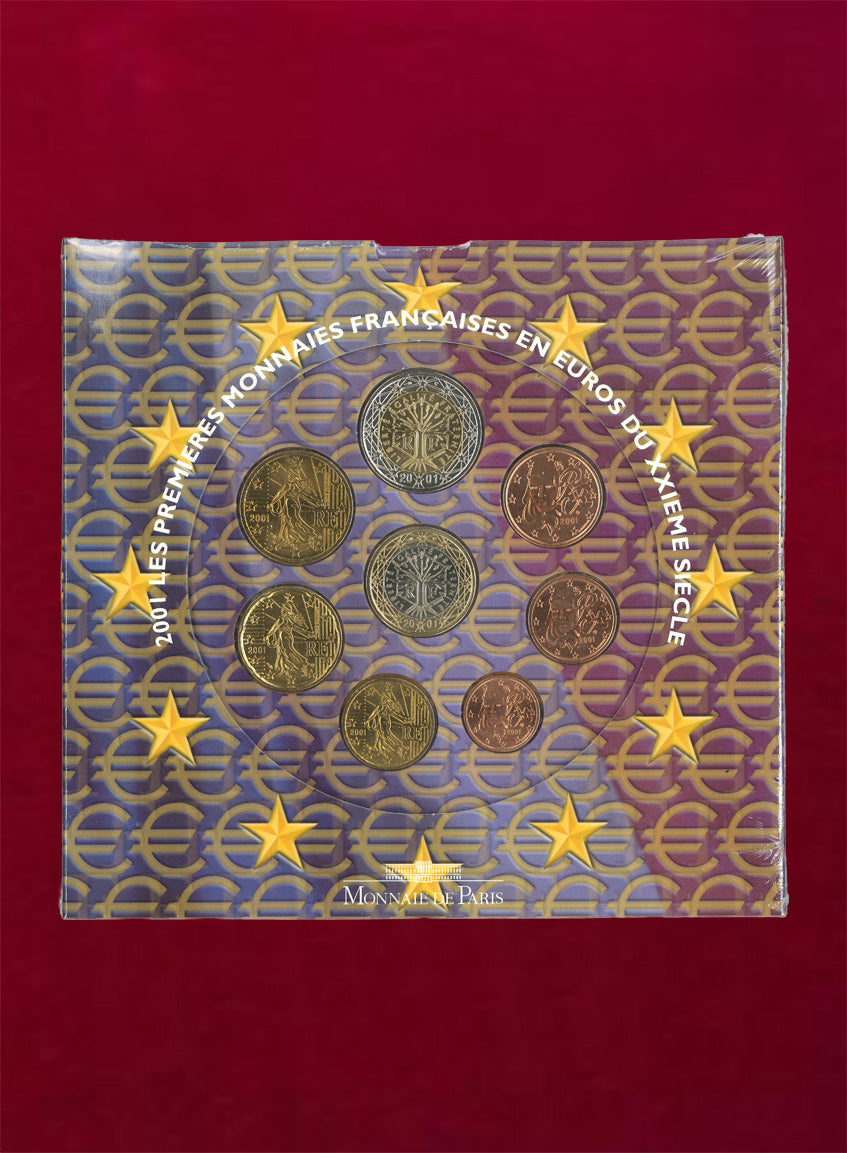 [France] Euromint Set 1999-2002 4-year set [C-0000042]