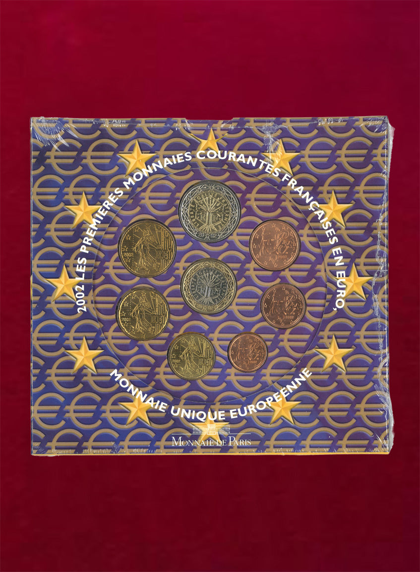 [France] Euromint Set 1999-2002 4-year set [C-0000042]