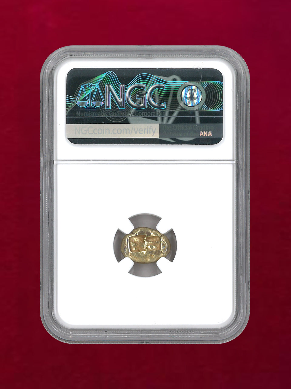 [Kingdom of Lydia] c.610-546BC EL Third-Stater(4.70g) NGC Ch VF 5/5 3/5 [A-0000031]