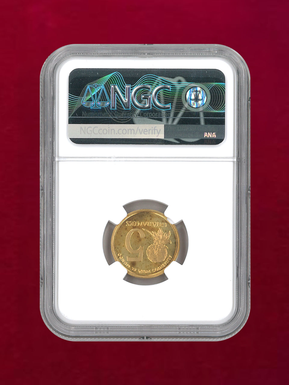 [Paraguay] 5 Guarani Gold Coin 1978 FAO NGC PF67 ULTRA CAMEO [A-0000049]