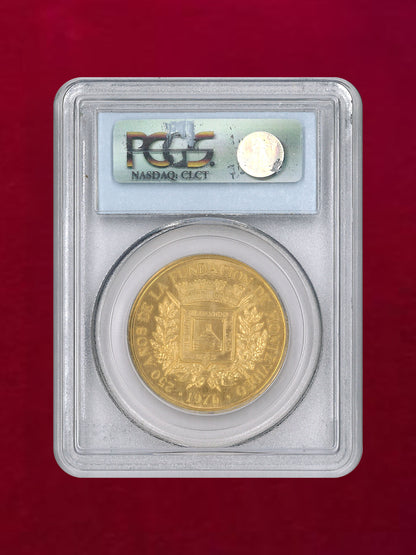 [Uruguay] 5 peso gold coin 1976-So PCGS PR67 [A-0000050]