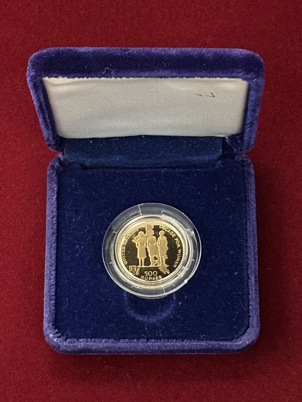 [Seychelles] 500 Rupee Gold Coin Proof 1985 [A-0000070]