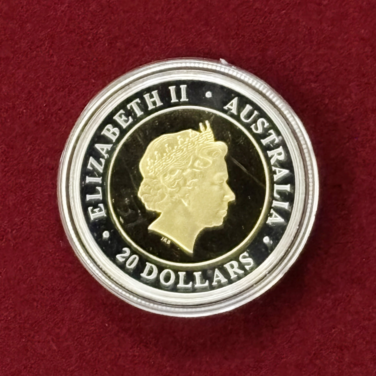 [Australia] 20 dollar gold and silver bimetal millennium coin proof 2000 [A-0000072]