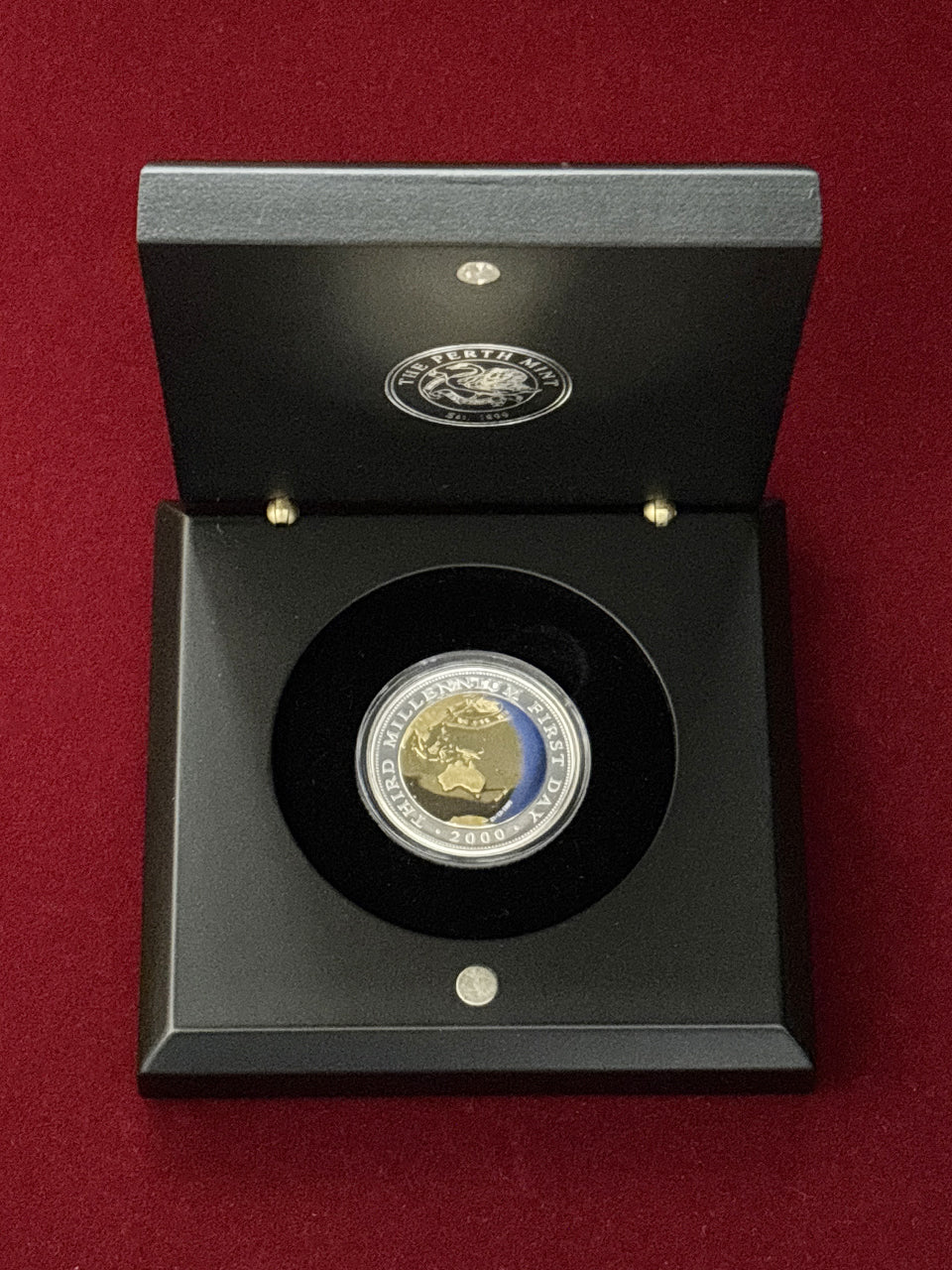 [Australia] 20 dollar gold and silver bimetal millennium coin proof 2000 [A-0000072]