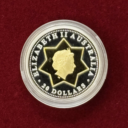 [Australia] 20 dollar gold and silver bimetallic Federation Centenary Proof 2001 [A-0000073]