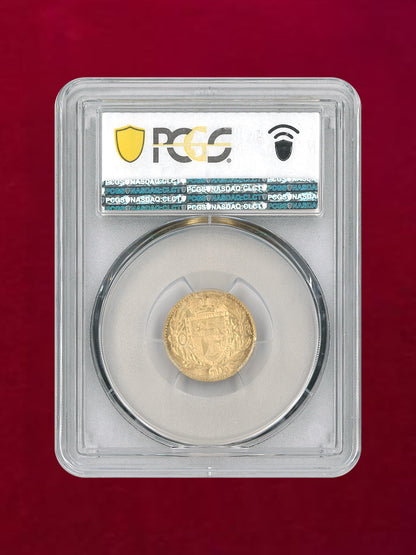 【リヒテンシュタイン】10クローネ金貨 1900 PCGS MS64［A-0000094］