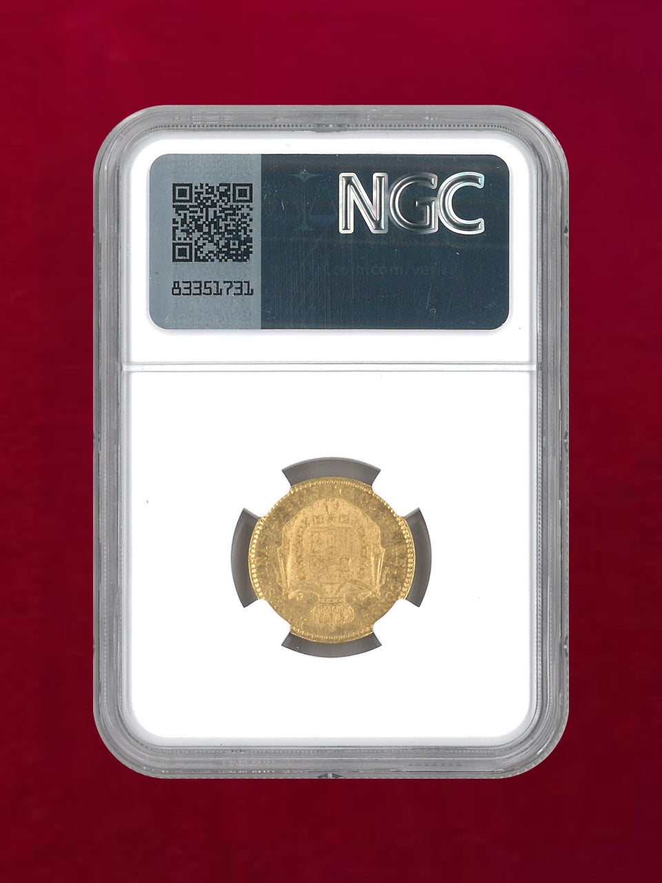 【スペイン】20ペセタ 金貨 1904(04) SMV SPAIN NGC AU 58［A-0000104］