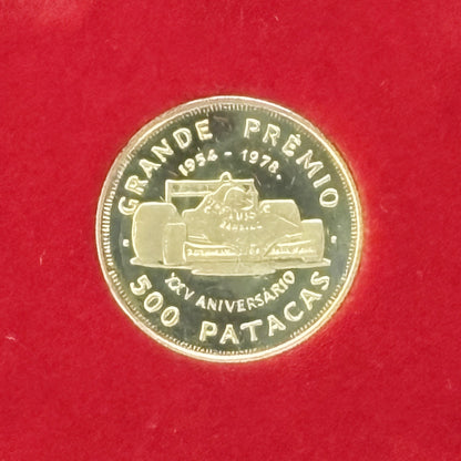 [Macau] 500 Pataca Gold Coin Proof 1978 [A-0000106]