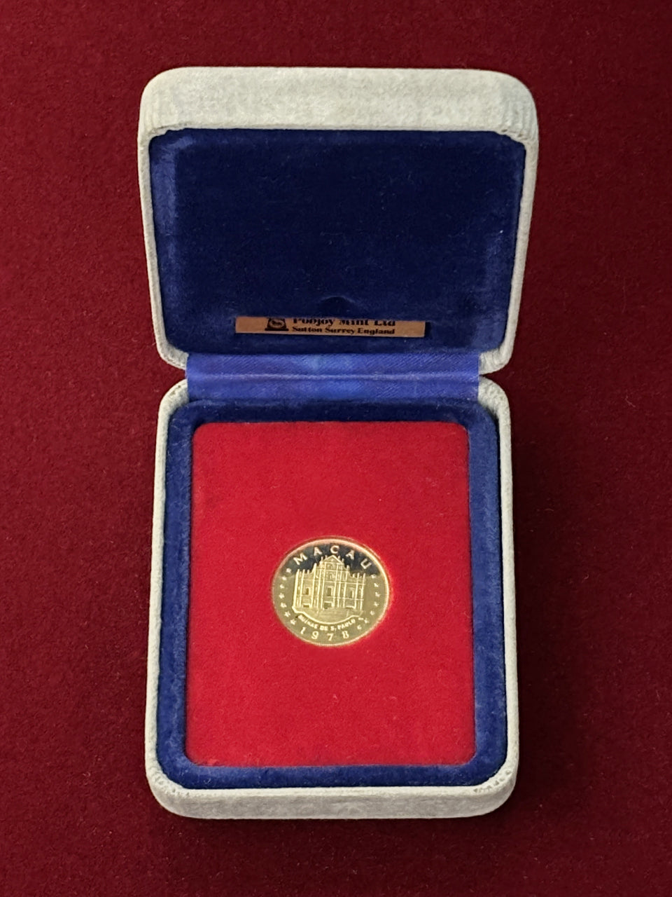 [Macau] 500 Pataca Gold Coin Proof 1978 [A-0000106]