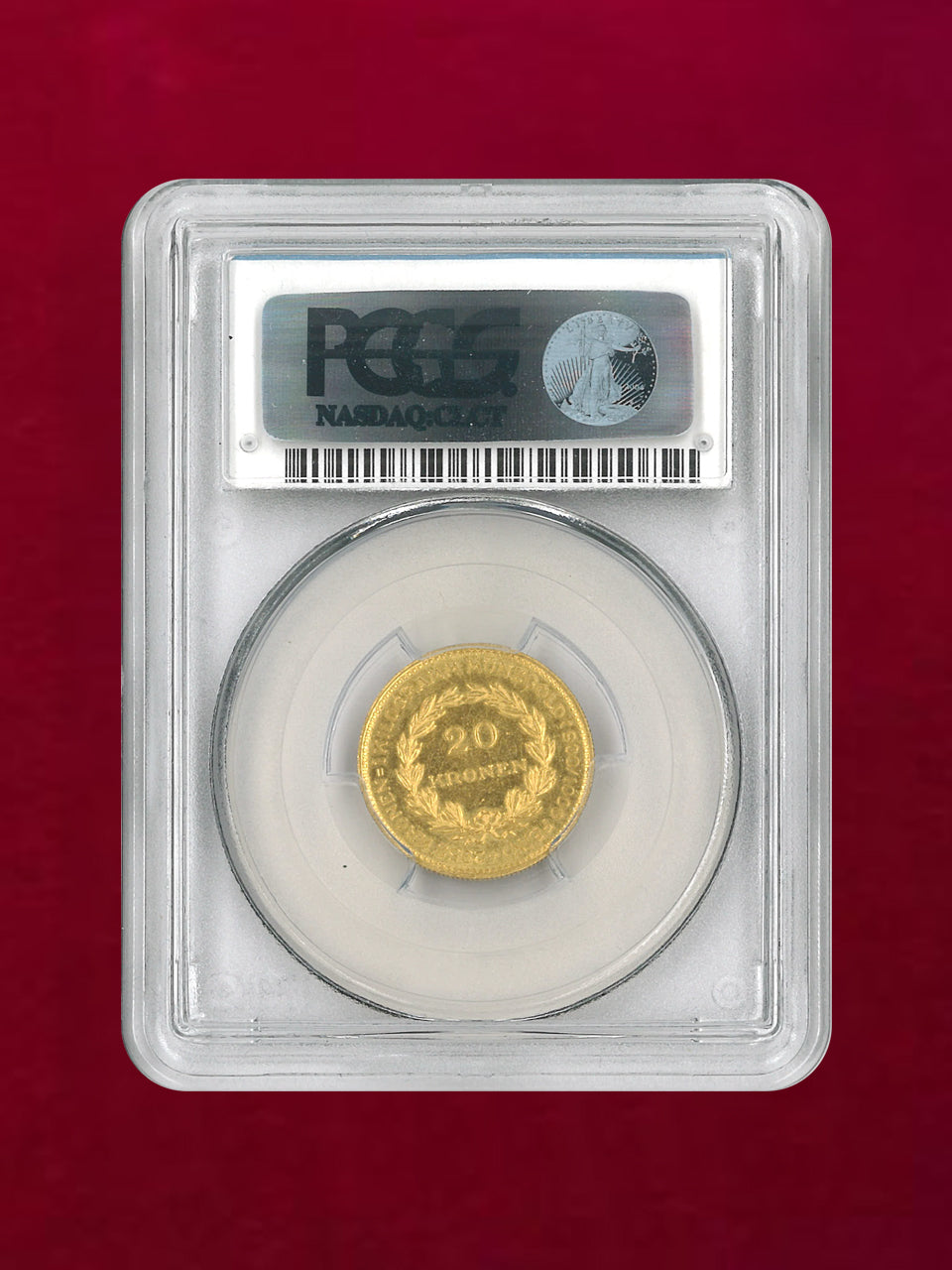 【オーストリア】20クローネ 金貨 1923 PCGS MS62［A-0000107］