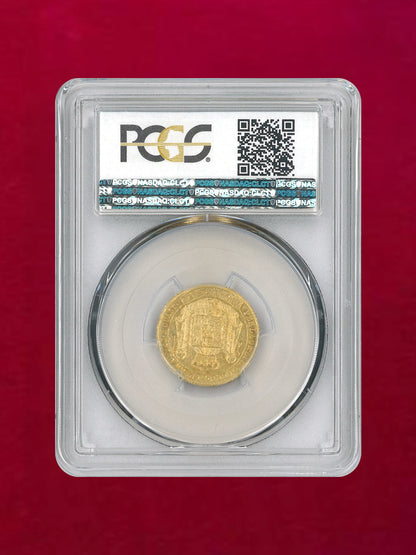 【イタリア・パルマ】20リラ 金貨 Italy-Parma 1815 PCGS AU53［A-0000115］