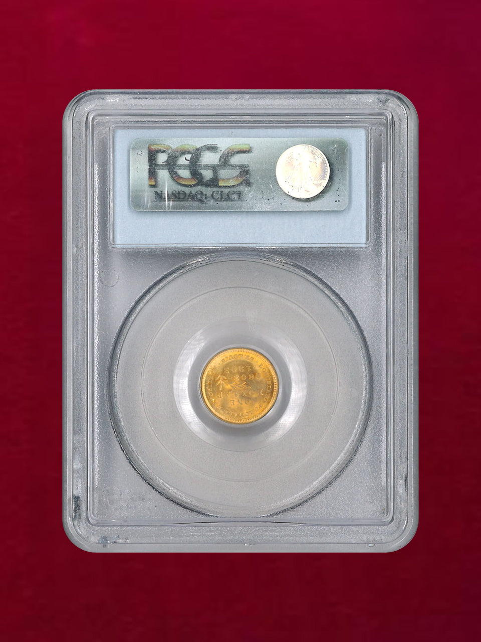 【アメリカ】1ドル 金貨 LA Purchase, Jefferson 1903 PCGS MS63［A-0000123］