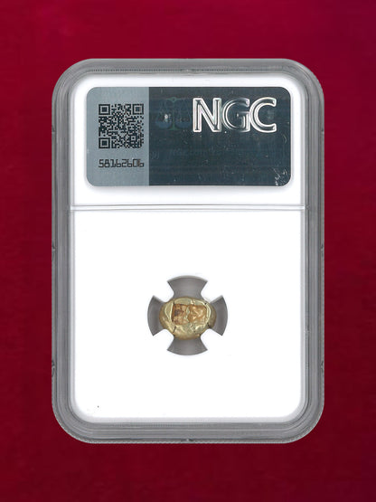 [Kingdom of Lydia] c.610-546BC EL Third-Stater (4.71g) NGC VF 4/5 4/5 [A-0000128]