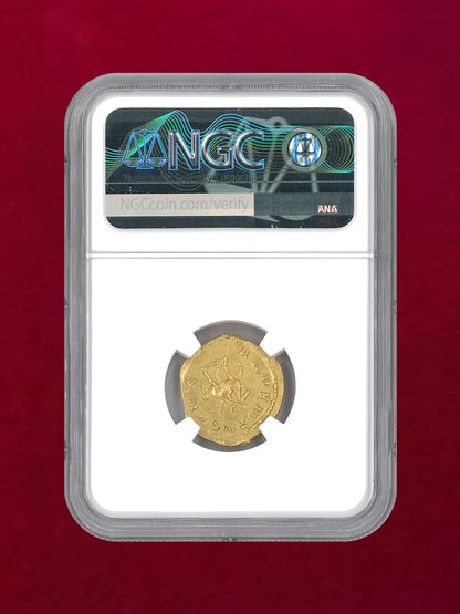 [Roman Empire] Trajan Decius, AD249-251 AV Aureus (4.35g) NGC MS 5/5 3/5 brushed [A-0000135]