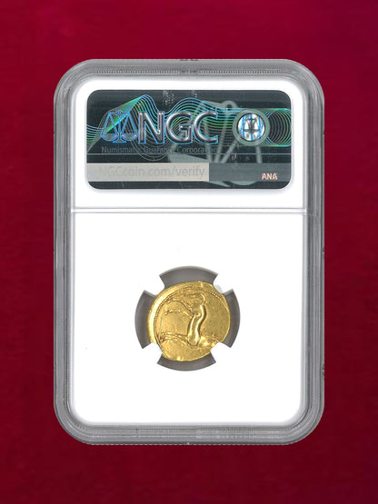 【ゾイジターナ・カルタゴ】c.350-320BC AV Stater(9.48g) NGC Ch AU 3/5 4/5［A-0000136］