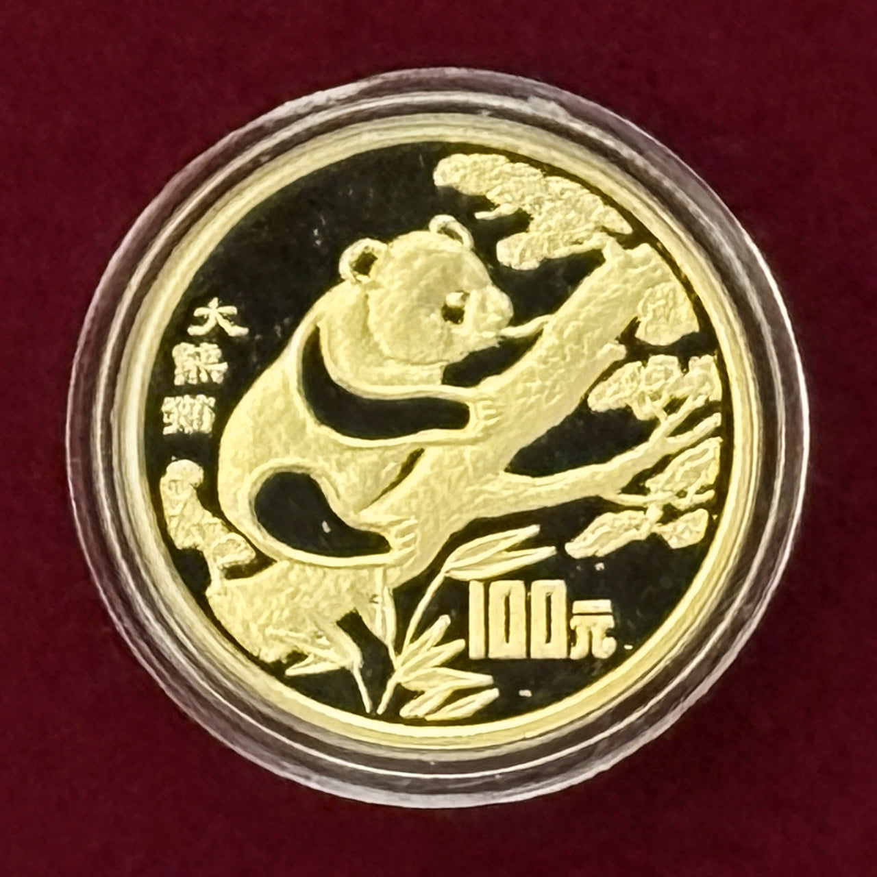 [China] Panda 100 Yuan Gold Coin Proof 1994 [A-0000211]