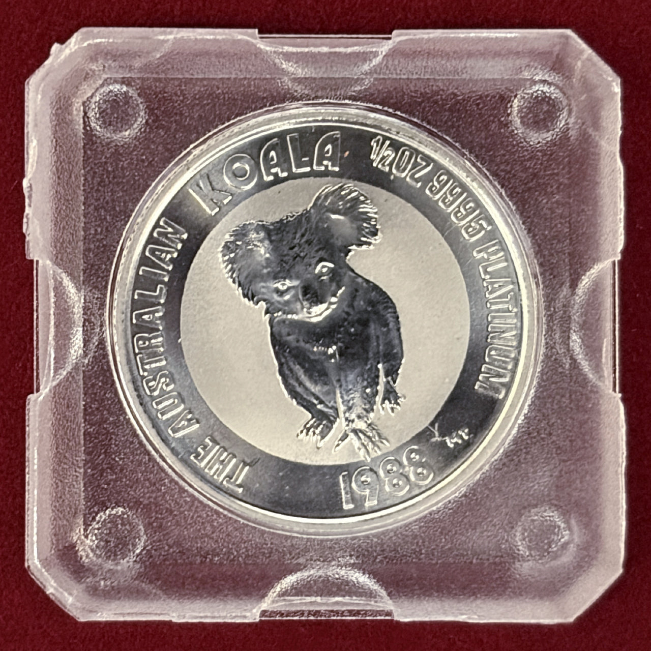 【オーストラリア】コアラ 50ドル プラチナ貨 1988［A-0000228］