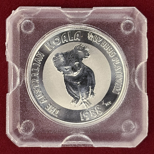 【オーストラリア】コアラ 50ドル プラチナ貨 1988［A-0000228］