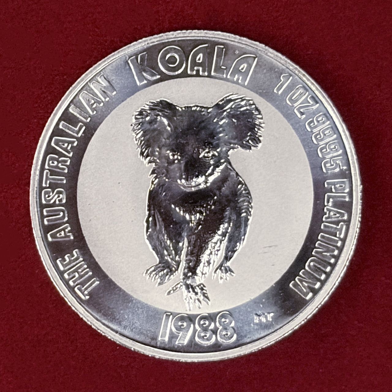【オーストラリア】コアラ 100ドル プラチナ貨 1オンス 1988［A-0000232］