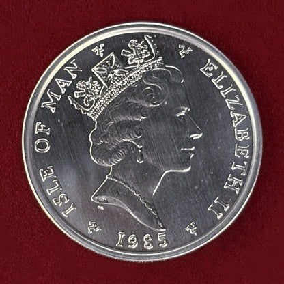 【マン島】ノーブルプラチナコイン 1ノーブル 1オンス 1985［A-0000238］