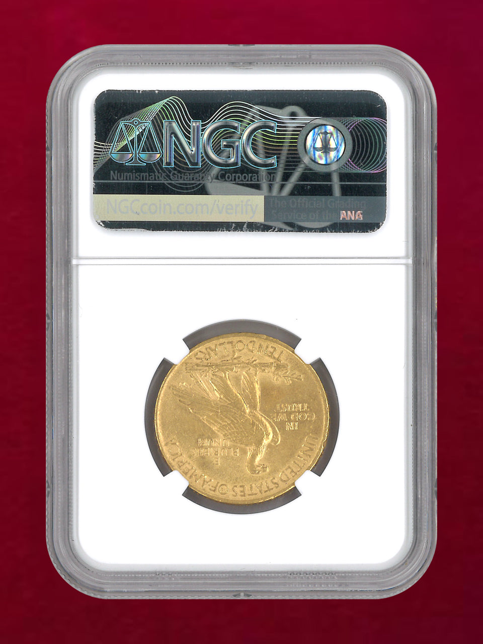 【アメリカ】10ドル 金貨 1910 NGC AU 55［A-0000239］
