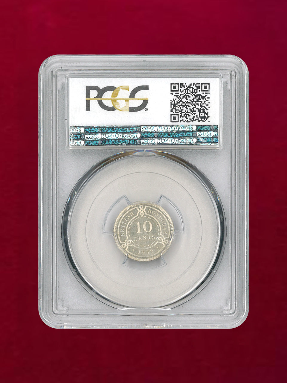 [British Honduras] 10-cent silver coin 1939 PCGS PR64 [B-0000191]