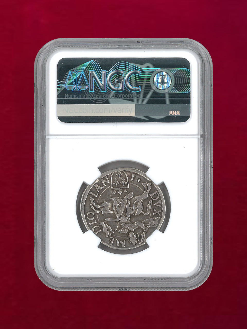 [Milan, Italy] Teston Silver Coin MILAN LOUIS XII NGC VF DETAILS CLEANED (9.50g) [B-0000205]