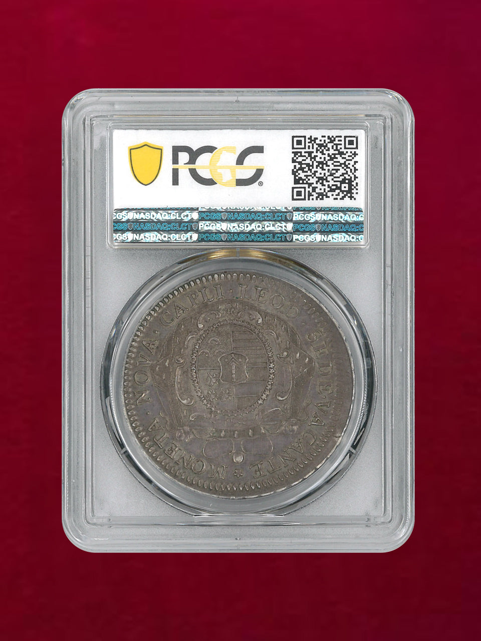 【リエージュ司教領】パタゴン銀貨 1792 PCGS AU58［B-0000216］