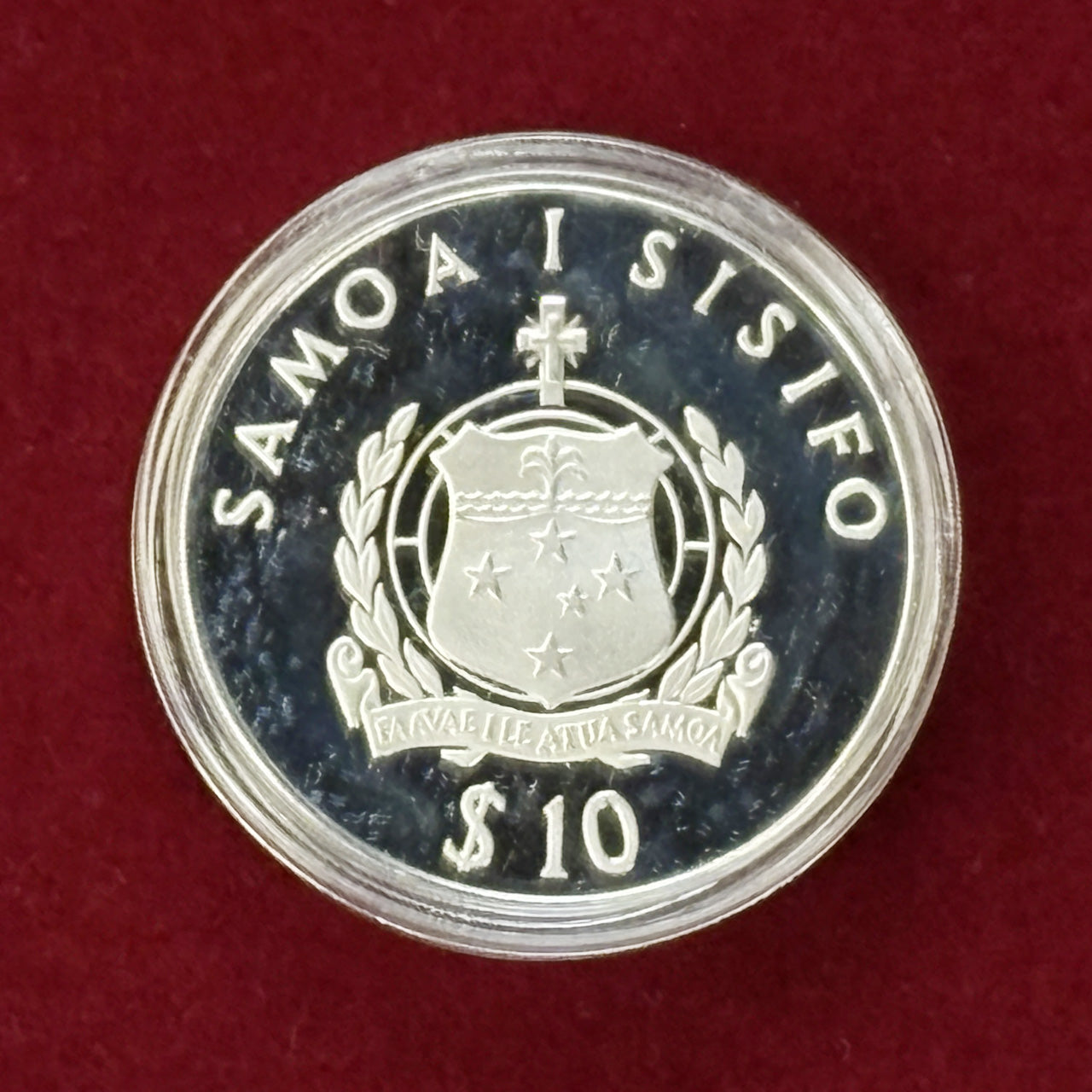 サモア】10タラ 銀貨 プルーフ 1981［B-0000278］ – ワールドコインズ