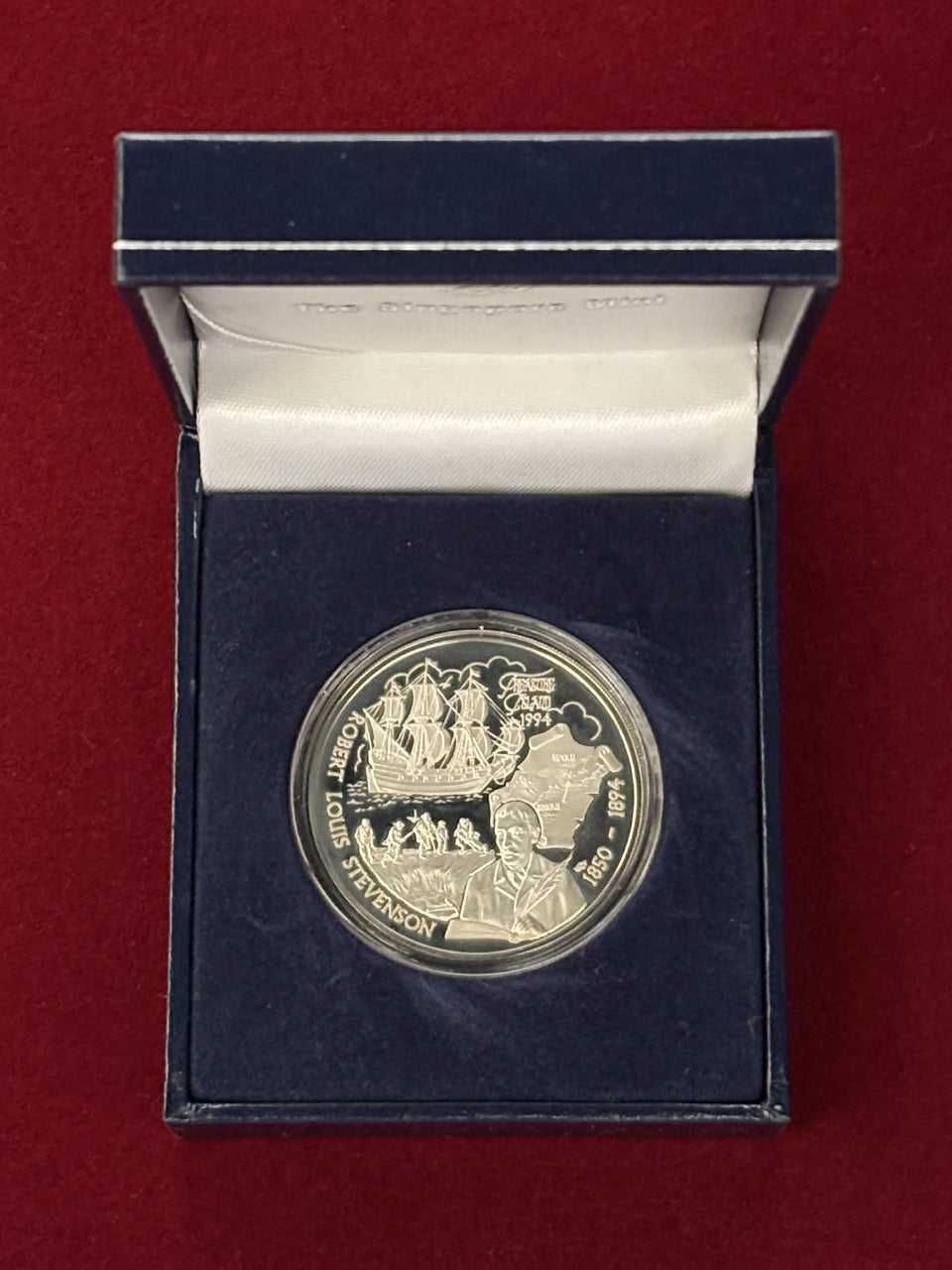 サモア　1980年10ドル　銀貨プルーフ 西サモア】10ドル 銀貨 プルーフ 1994［B-0000335］ – ワールド