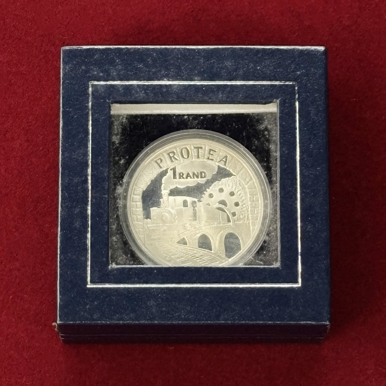 南アフリカ】ランド 銀貨 プルーフ 1995［B-0000363］ – ワールド