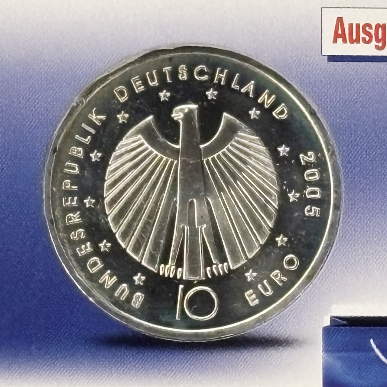 ドイツ】10ユーロ 銀貨 プルーフ 2005［B-0000366］ – ワールド