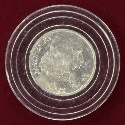 [Czechoslovakia] 10 koruna silver coin 1957 [B-0000398]