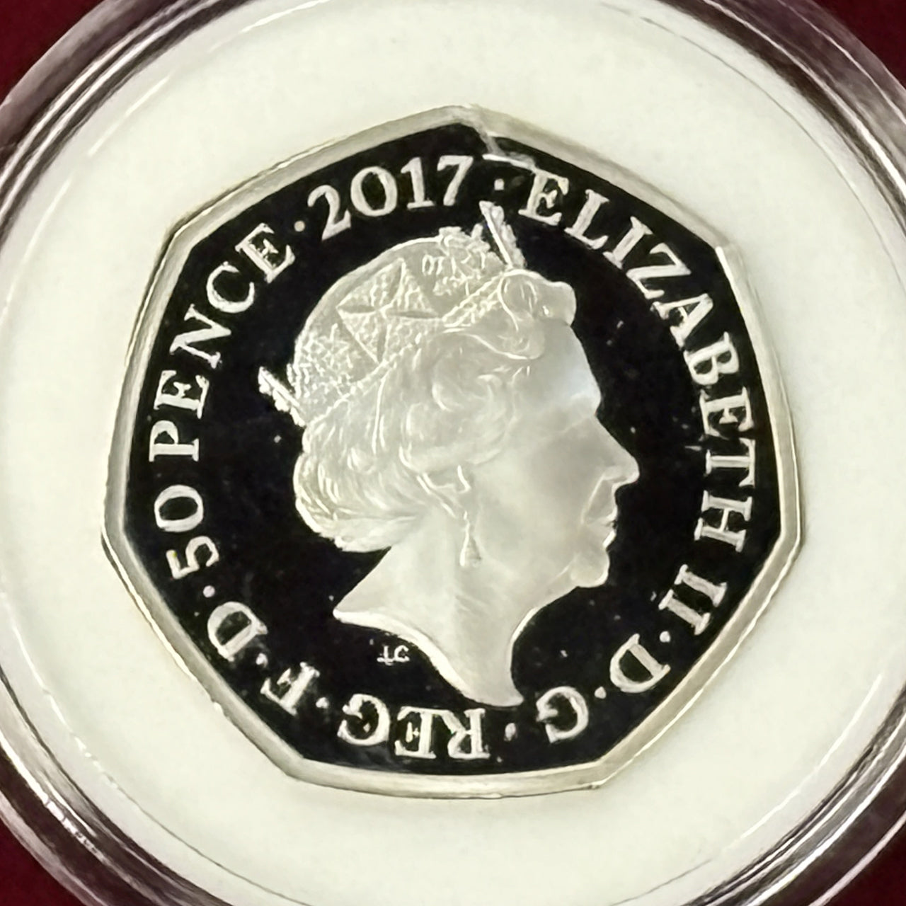 [UK] Peter Rabbit 50p Silver Proof Coin 2017 Limited Edition Gift Set with Picture Book [B-0000433]